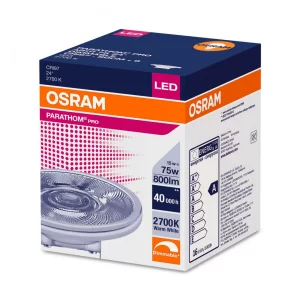 SPOT incastrat LED Osram, soclu integrat, putere 15W, forma spot, lumina alb calda, alimentare 220 - 240 V, &quot;000004058075105058&quot; (timbru verde 0.45 lei)