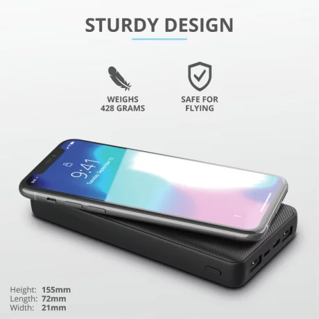 Trust Primo UltraFast Powerbank 20.000mA (timbru verde 0.18 lei)
