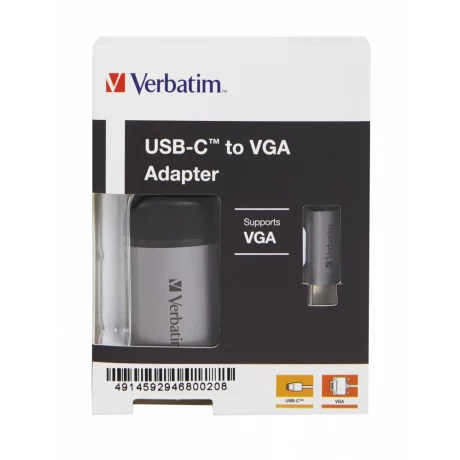 USB-CTM TO VGA ADAPTER - USB 3.1 GEN 1/ VGA 10cm CABLE &quot;49145&quot; (timbru verde 0.18 lei)