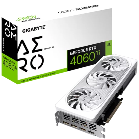 Placa video GIGABYTE NVIDIA GeForce RTX 4060 Ti AERO OC 8GB