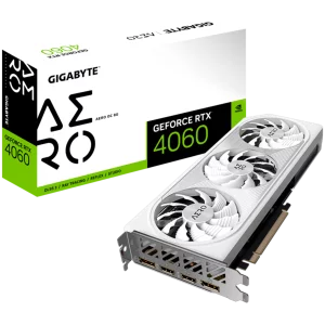 Placa video GIGABYTE NVIDIA GeForce RTX 4060 AERO OC 8GB