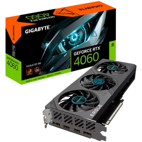Placa video GIGABYTE NVIDIA GeForce RTX 4060 EAGLE OC 8GB