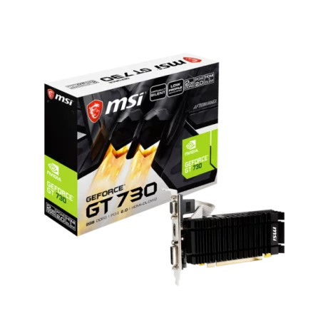 Placa video MSI GeForce GT 730 2GB Low Profile black