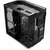 Carcasa HYTE Y60, Premium ATX, 3 elemente sticla securizata, dual-chamber, riser PCIe inclus, Negru