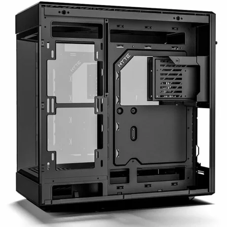 Carcasa HYTE Y60, Premium ATX, 3 elemente sticla securizata, dual-chamber, riser PCIe inclus, Negru