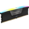 Memorie RAM Corsair Vengeance RGB 192GB, DDR5, 5200MHz, CL38, 4x48GB, 1.25V, Negru