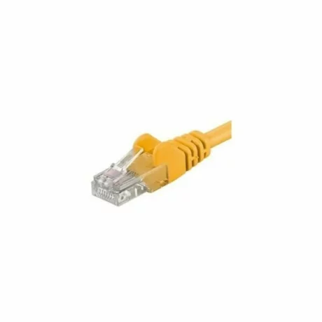 Patchcord UTP RJ45-RJ45 Cat.5e 0.25m, galben, &quot;UTP-5E-0.25-Y&quot;