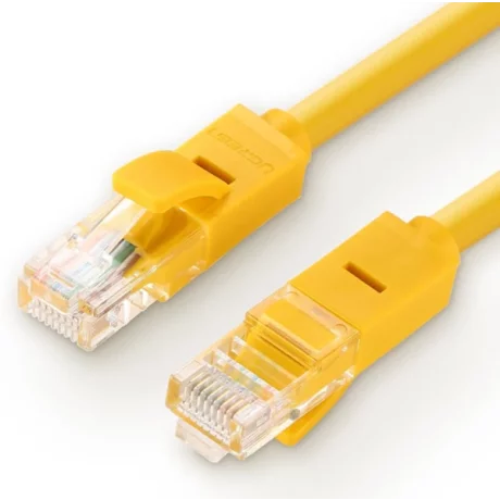 PATCH CORD UTP Ugreen Cat5e 2m, galben &quot;11231&quot;