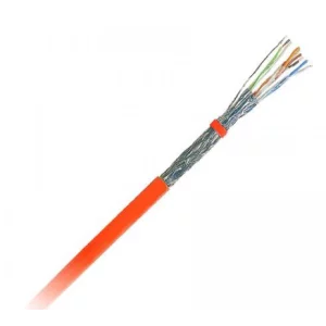 Rola Cablu F/FTP Cat 6a  Portocaliu 500m