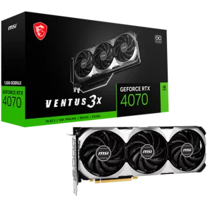 Placa video MSI GeForce RTX 4070 VENTUS 3X 12GB OC