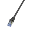 PATCH CORD S/FTP LOGILINK Cat7 1 m, negru &quot;CQ4033S&quot;