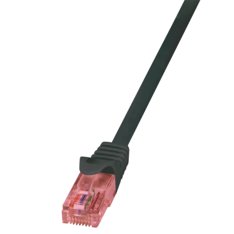 PATCH CORD UTP LOGILINK Cat6 1 m, negru &quot;CQ2033U&quot;