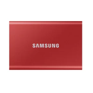 SSD portabil SAMSUNG T7 2TB USB 3.2 Gen 2 rosu