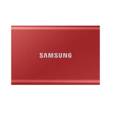 SSD portabil SAMSUNG T7 2TB USB 3.2 Gen 2 rosu