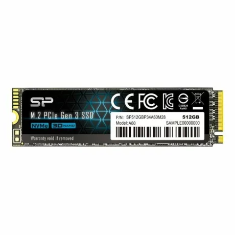 SSD SILICON POWER 512GB P34A60 M.2 PCIe Gen3