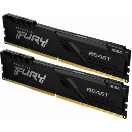 Memorie RAM Kingston DRAM 16GB 3200MHz DDR4 CL16 DIMM (Kit of 2) FURY Beast Black