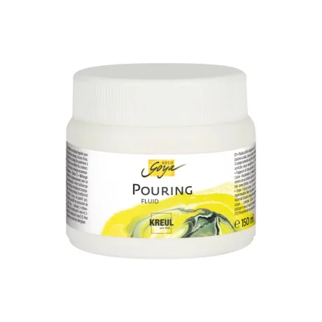 Lichid pentru fluidizarea vopselelor acrilice, Kreul Pouring, 150 ml