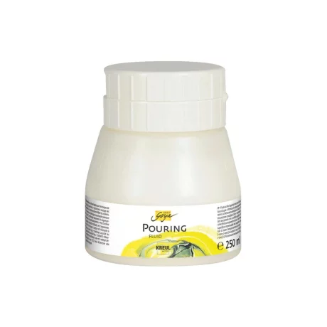 Lichid pentru fluidizarea vopselelor acrilice, Kreul Pouring, 250 ml