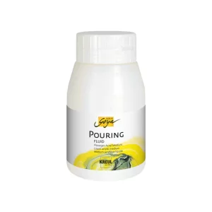 Lichid pentru fluidizarea vopselelor acrilice, Kreul Pouring, 500 ml