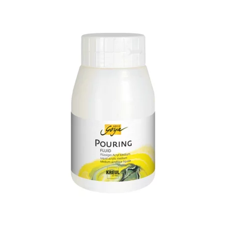 Lichid pentru fluidizarea vopselelor acrilice, Kreul Pouring, 500 ml