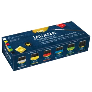 Vopsea pentru textile Javana Color Living Basic, set 6 buc x 20 ml