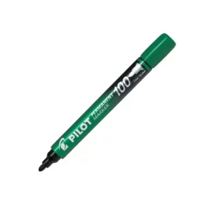 Marker Permanent Pilot 100 Varf Rotund 1.0 Mm Verde