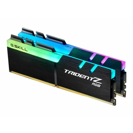 Memorie RAM G.SKILL F4-3600C17D-32GTZR Trident Z RGB DDR4 32GB 2x16GB 3600MHz CL17 1.35V XMP 2.0
