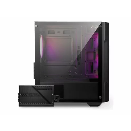 Carcasa MSI MAG FORGE M100A D60 EU MAG 600DN EU Cord Auto RGB Fan Acrylic MAG FORGE M100A D60