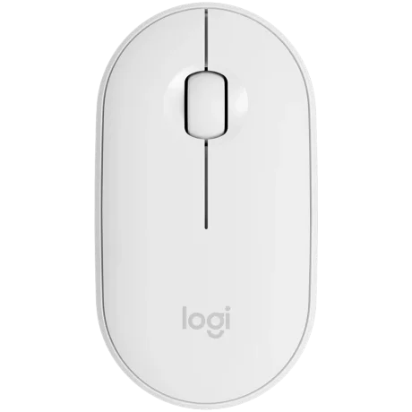 LOGITECH Pebble Mouse 2 M350s TONAL WHITE BT EMEA 808 DONGLELESS