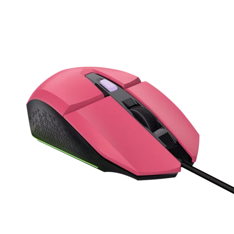 Mouse Trust GXT109P FELOX 6400 DPI, roz