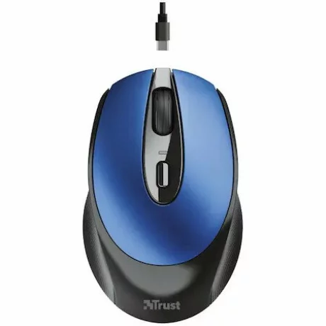 MOUSE Trust ZAYA WRL RCHRGABLE MOUSE BLU