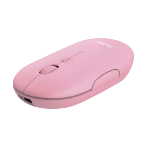 MOUSE Trust PUCK BLUETOOTH WIRELESS MOUSE PINK 24125