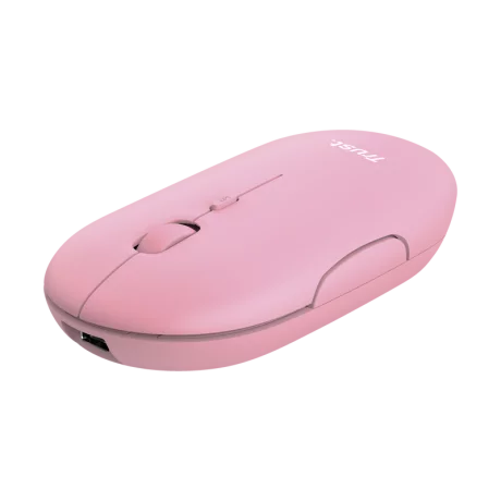 MOUSE Trust PUCK BLUETOOTH WIRELESS MOUSE PINK 24125