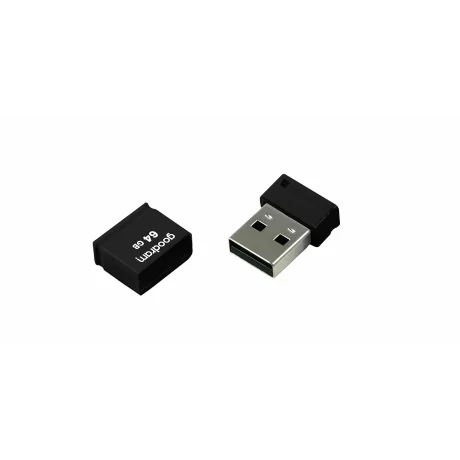 Memorie USB GOODRAM 64GB USB 2.0 black mini UPI2-0640K0R11