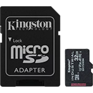 Card Memorie Kingston 32GB microSDHC C10 A1 pSLC Card + SD Adapter, SDCIT2/32GB