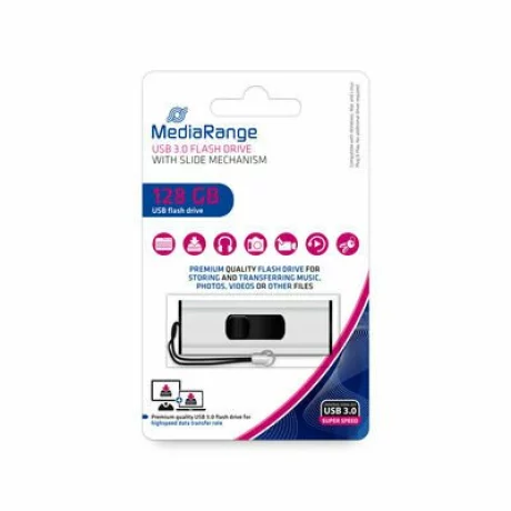 Memorie USB MediaRange USB 3.0 flash drive, 128GB MR918