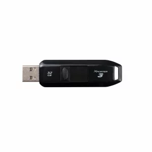 MEMORIE USB 3.2 PATRIOT Xporter Core, 32GB, capac, negru, PSF32GXRB3U