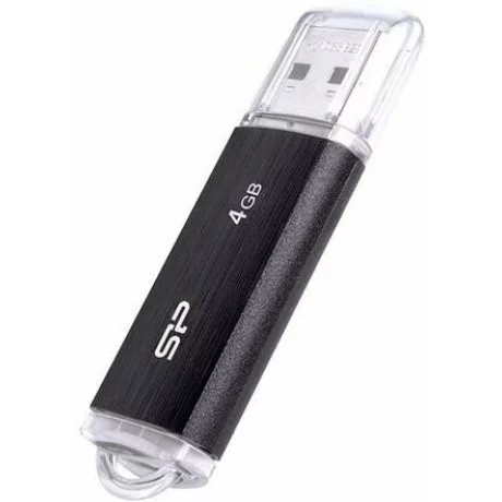 Memorie USB SILICON POWER Ultima U02 4GB USB 2.0 Black