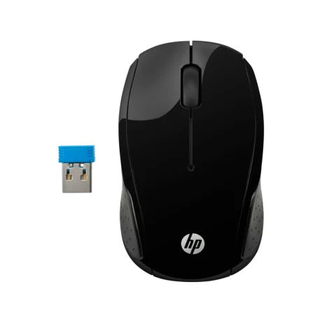 MOUSE HP  200 Black Wireless X6W31AA