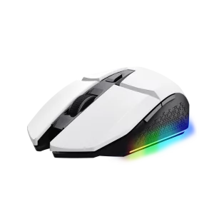 Mouse Trust GXT110W FELOX 4800 DPI, alb