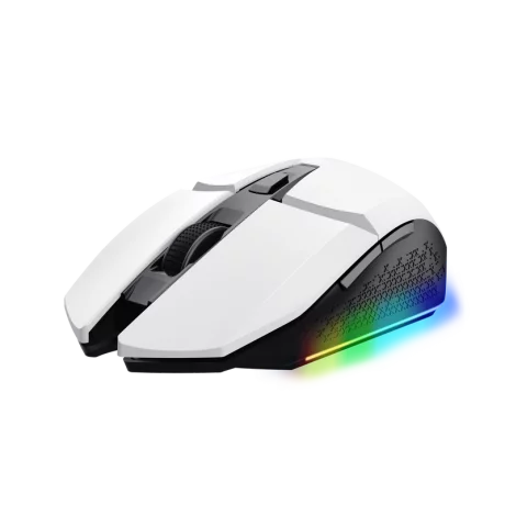 Mouse Trust GXT110W FELOX 4800 DPI, alb