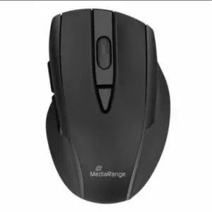 MediaRange 5 button Bluetooth mouse with optical sensor, black MROS217