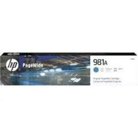CARTUS CYAN NR.981A J3M68A ORIGINAL HP PAGEWIDE ENTERPRISE 556DN
