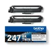 BROTHER TN247BK TWIN pack black toners BK 3000pages,cartridge