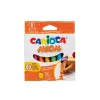 Creioane cerate Carioca Jumbo Neon 8 culori/set