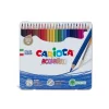Creioane colorate CARIOCA Aquarell 24/set, în cutie metalică