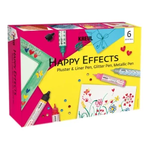 Culori decorative Happy Effects Kreul, set 6 x 29 ml