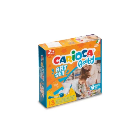 Set cu jocuri creative CARIOCA BABY Art