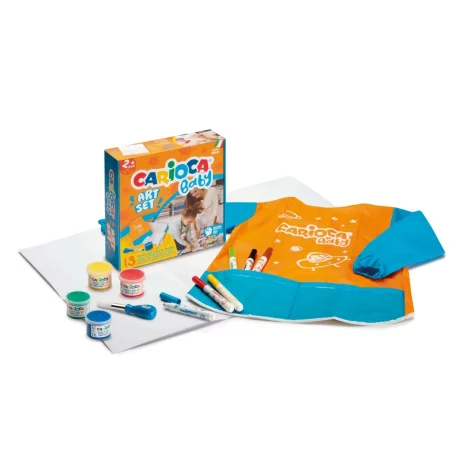 Set cu jocuri creative CARIOCA BABY Art