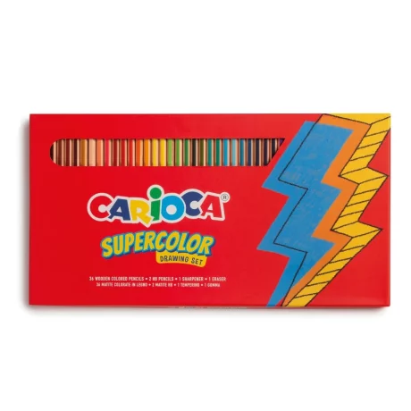 Set desen Carioca Supercolor 40 piese